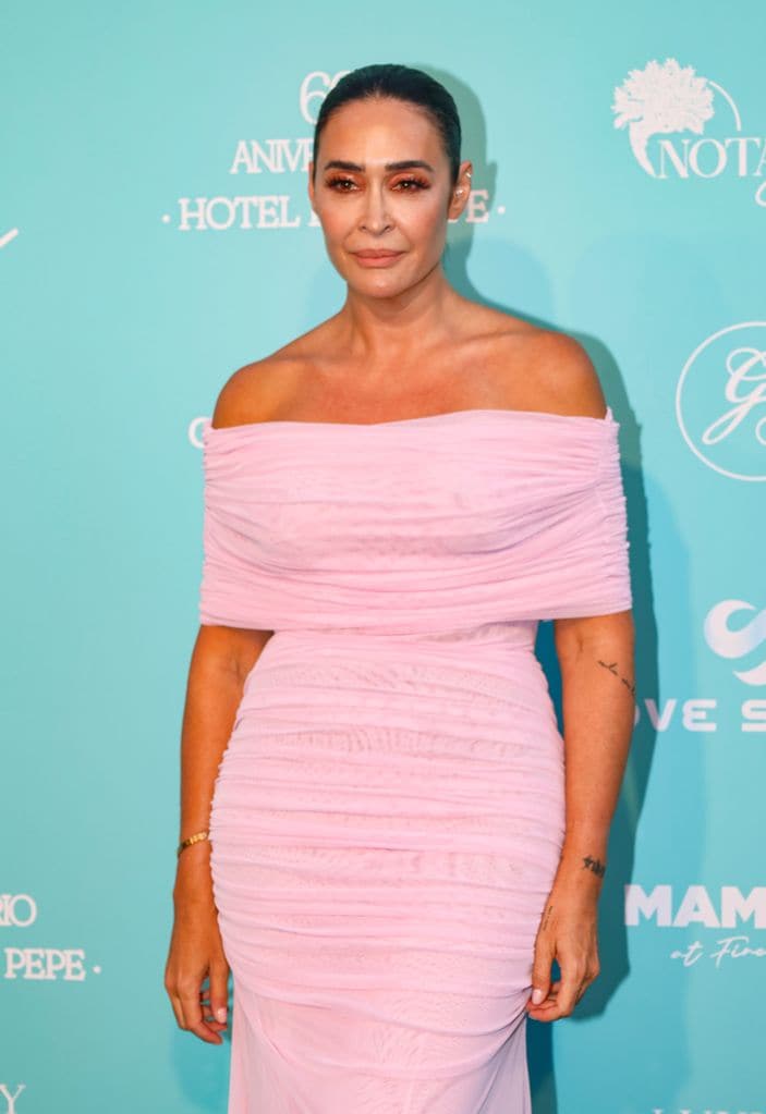 Vicky Martín Berrocal en la gala Global Gift de Marbella