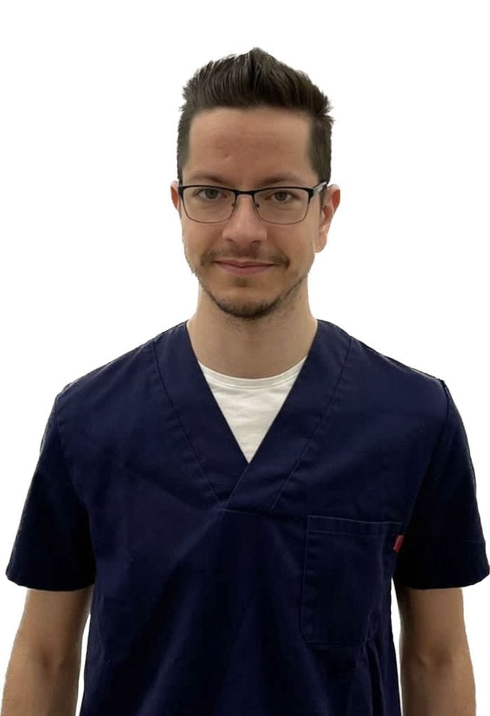 Javier Navarro González-Moncayo, podólogo de Clínica Moncayo