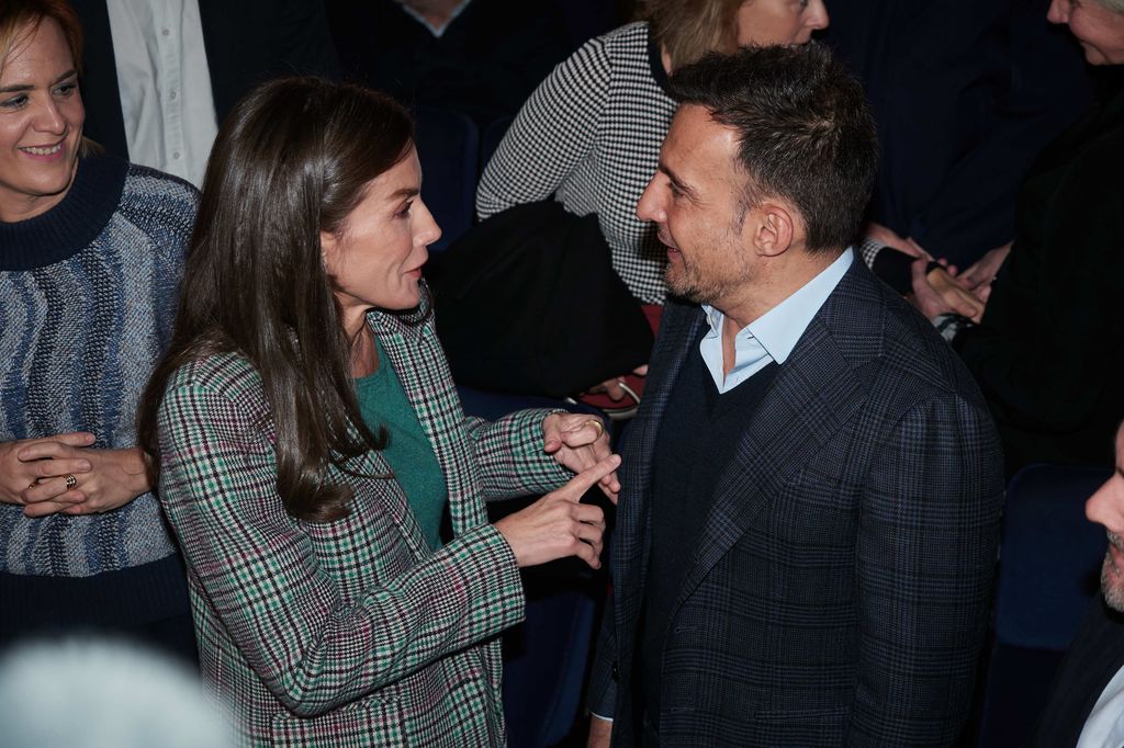 La Reina asiste al homenaje al cineasta Alejandro Amenábar en Tudela