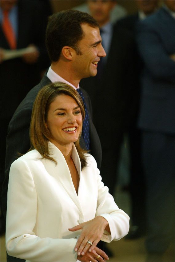 Don Felipe y doña Letizia