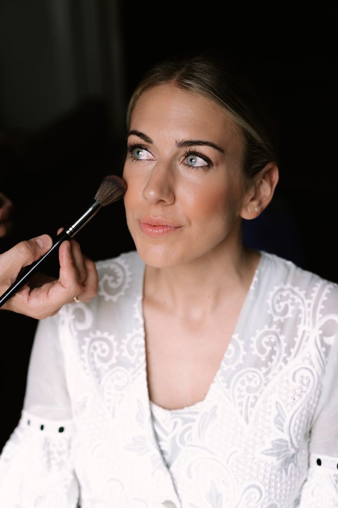 Nerea maquillada por Álvaro Talayero