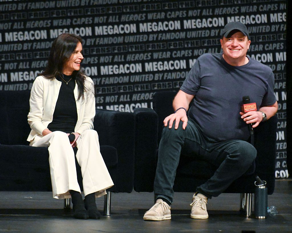  Patricia Velasquez y Brendan Fraser en la MegaCon Orlando 2026 
