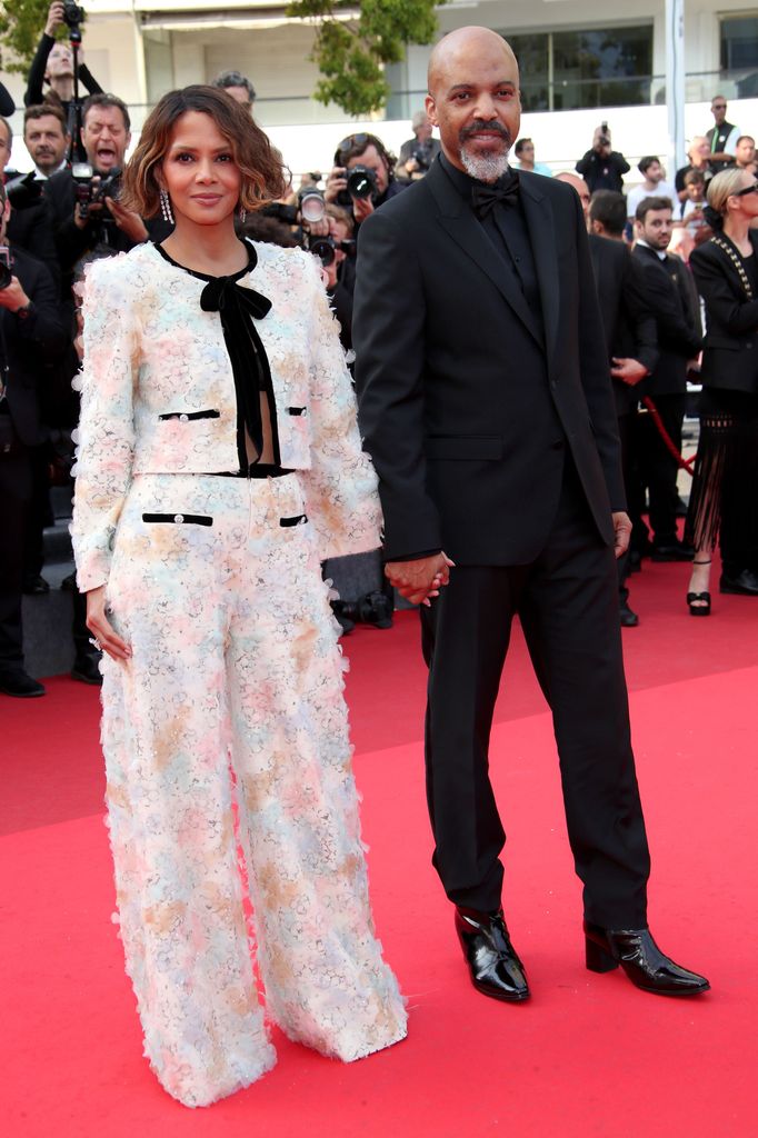 Halle Berry con Van Hunt en el festival de Cannes