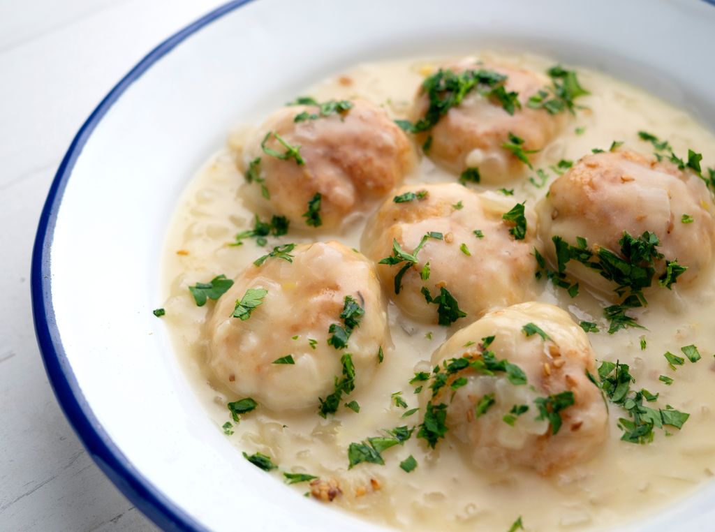 Albóndigas de merluza.