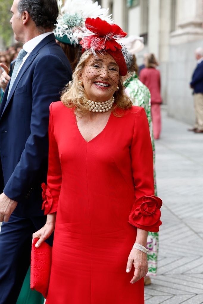 Casilda Martínez-Almeida, que se convirtió en la madrina perfecta