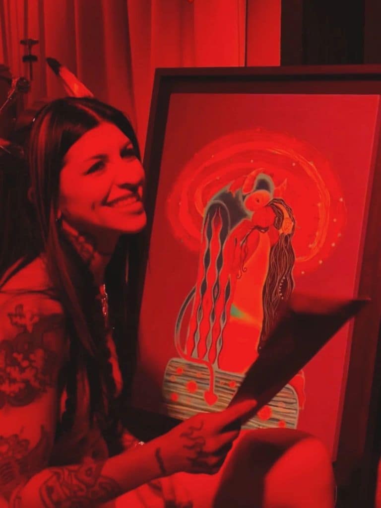 Cazzu recibió sorpresas en su cumpleaños