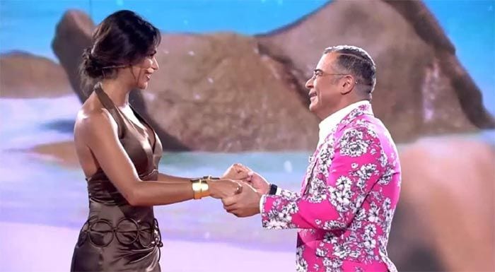 Lara Álvarez y Jorge Javier Vázquez