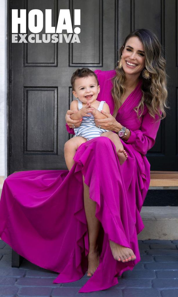 carolina sarassa celebra el primer cumplea os de su hijo noah