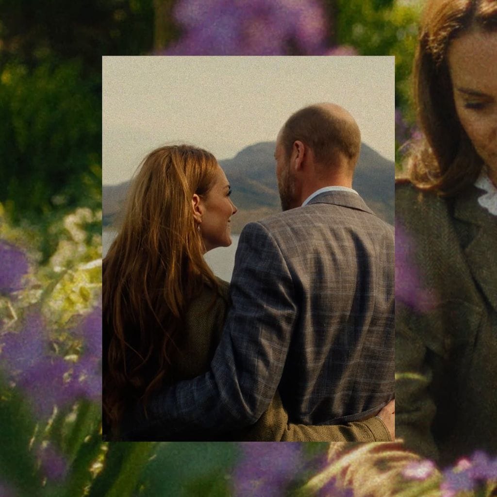 Los Gales, en un campo de lavandas