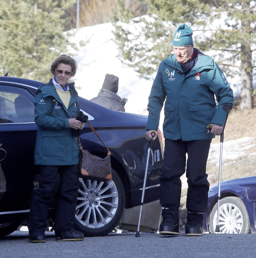 Harald y Sonia de Noruega