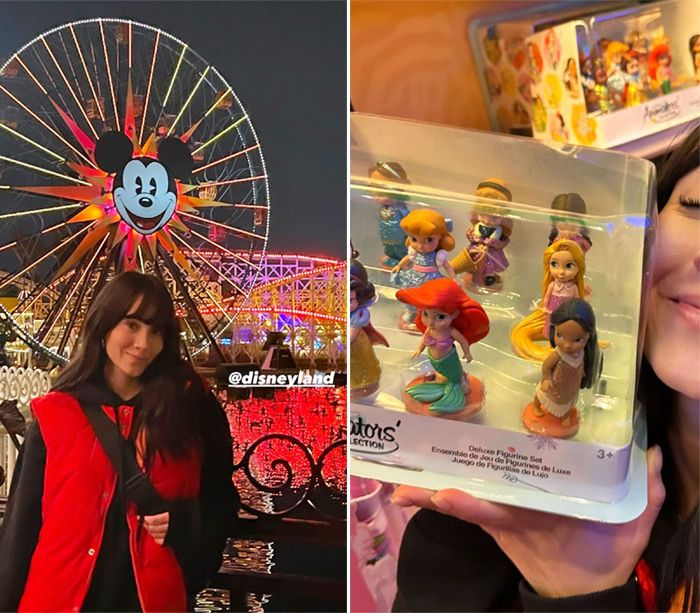Aitana, emocionada con su visita a Disney
