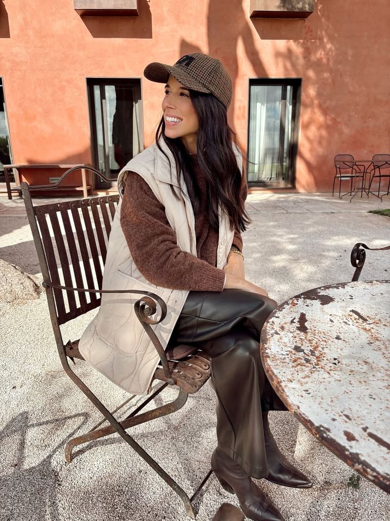 Look botín marrón de @mrslauracorsini