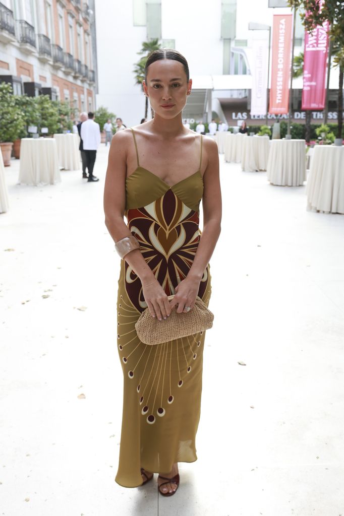 Rochi Laffón y su vestido 'holístico' en el Thyssen