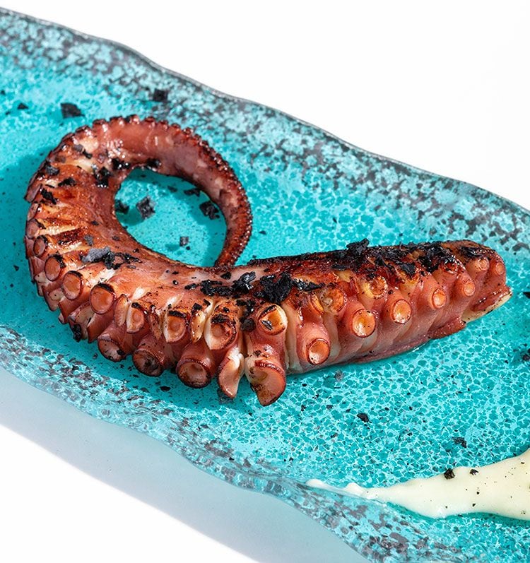 Pulpo a la brasa en Casa Antonio
