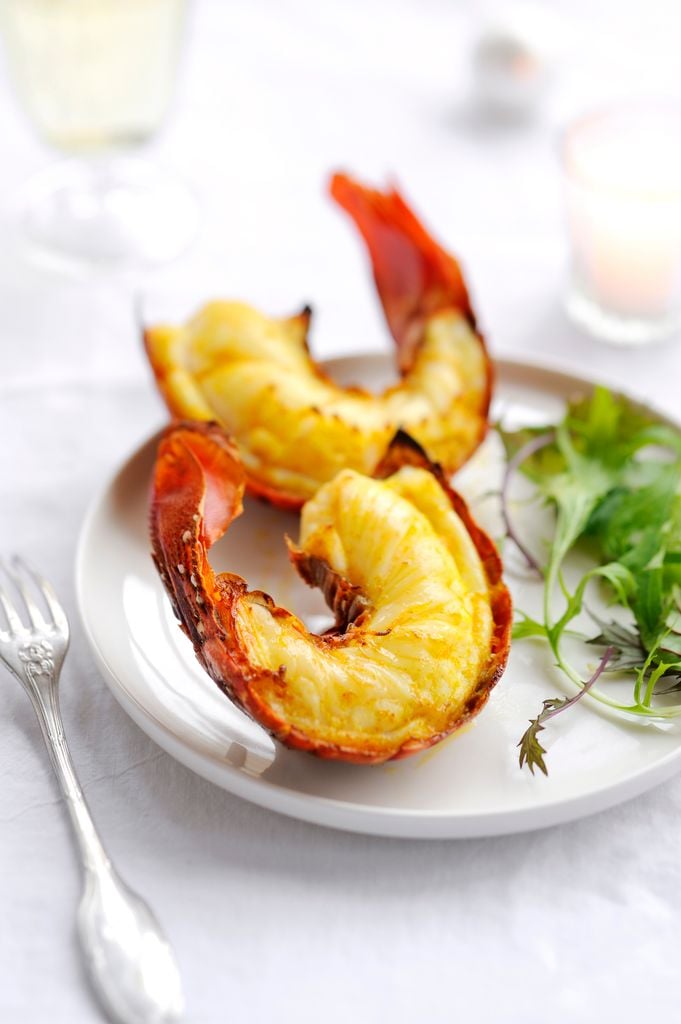 Lagosta, uno de los mariscos más apreciados.