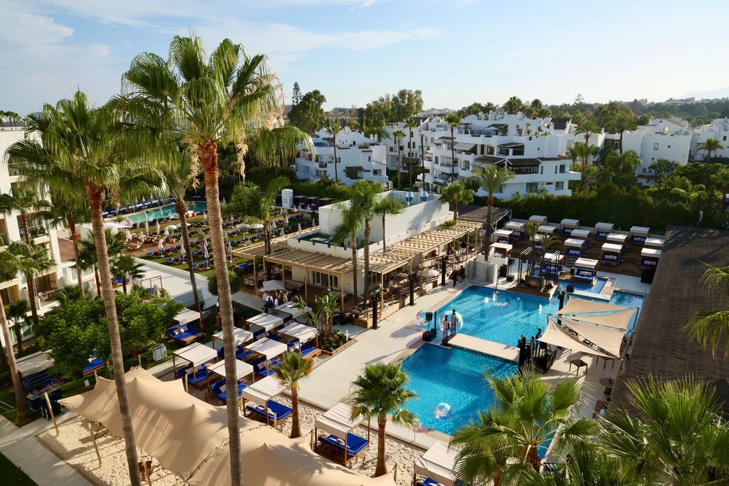Zonas comunes del exterior del hotel 