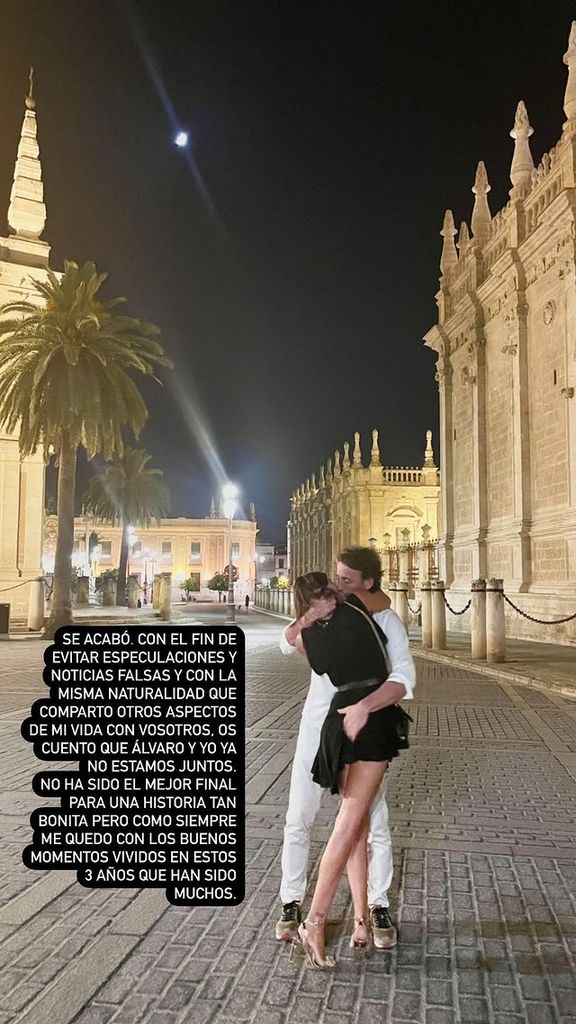 María José Suárez y Álvaro Muñoz Escassi rompen tras tres años juntos