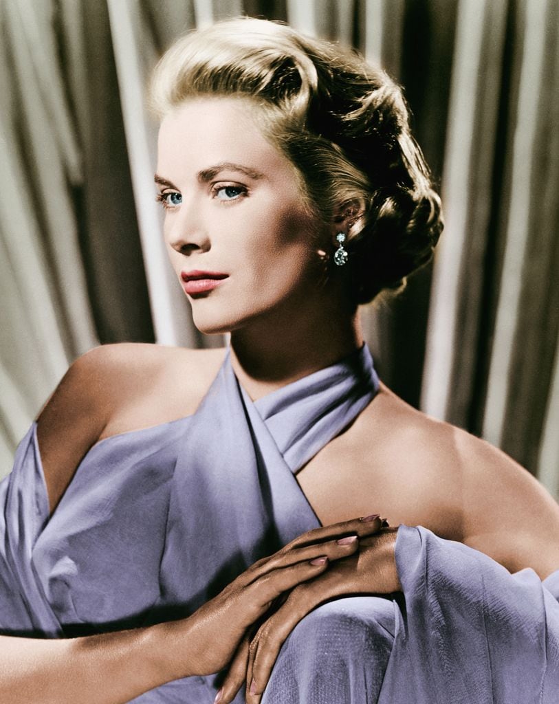 Retrato de de Grace Kelly en el apogeo de su carrera cinematográfica