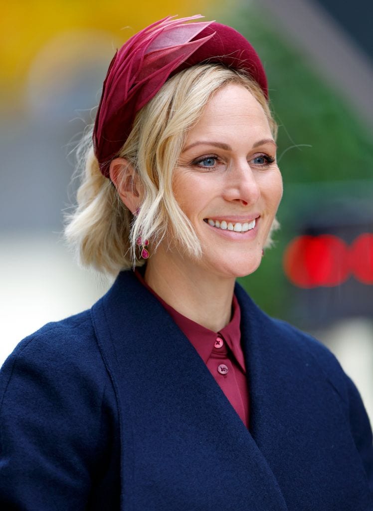 Zara Tindall asiste al Ascot Champions Day, 2025. 