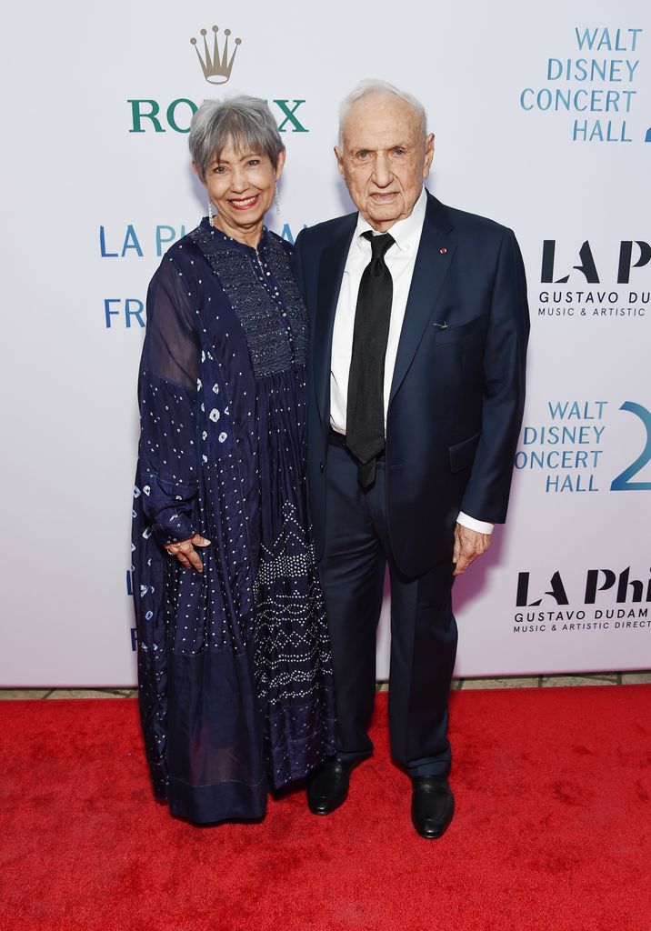 El arquitecto y su mujer, Berta Isabel Aguilera