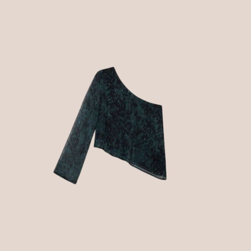 blusa asimetrica