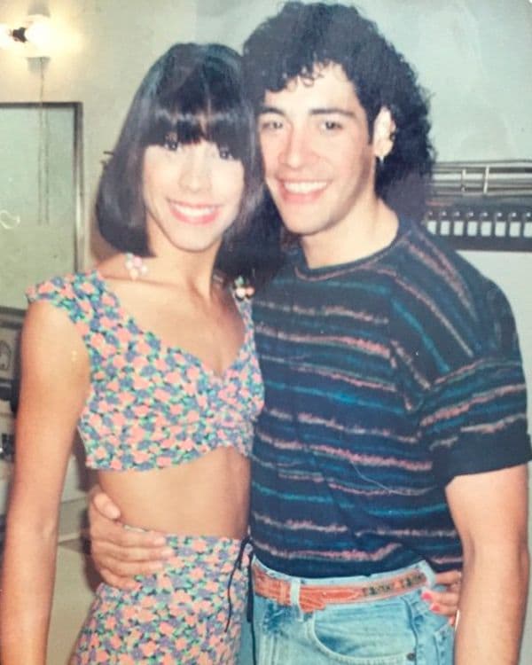 Johnny Lozada y su esposa 