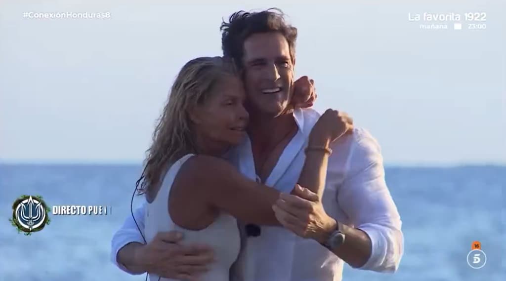 Makoke se reencuentra con su novio en Supervivientes