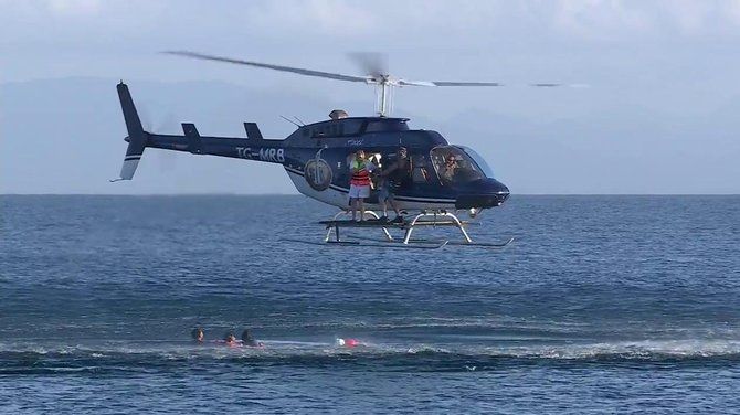 Supervivientes, los saltos desde el helicóptero que dan comienzo al programa 