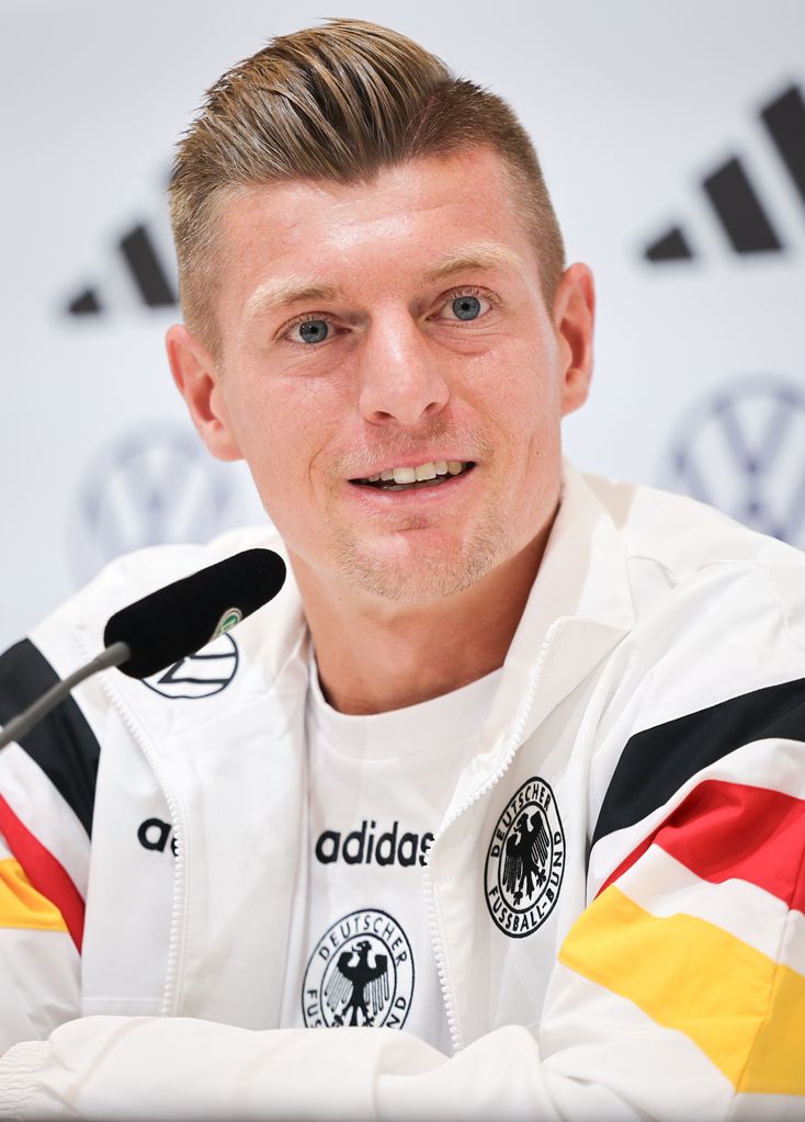 Toni Kross con la selección alemana en la Eurocopa 2024