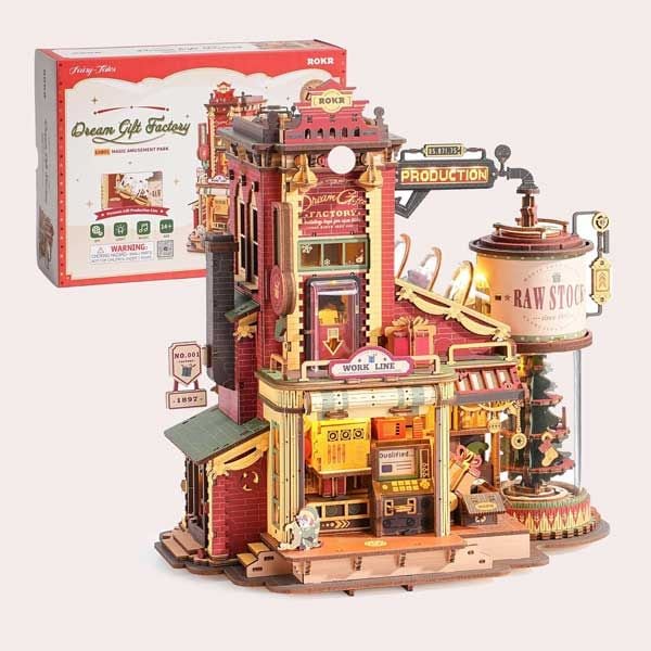 ROKR Puzzle 3D Madera Maqueta de Madera para Construir