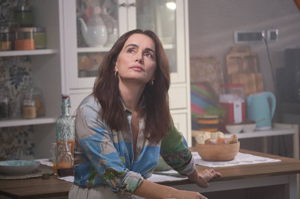 Ana de la Reguera se puso en la piel de Sandra, la esposa fallecida de César (Mauricio).