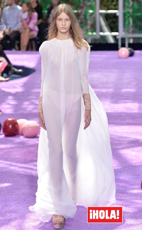 La modelo israelí Sofía Mechetner desfiló en la última Semana de la Moda de París de la mano de Dior
