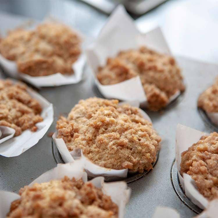 'Streusel cookies'