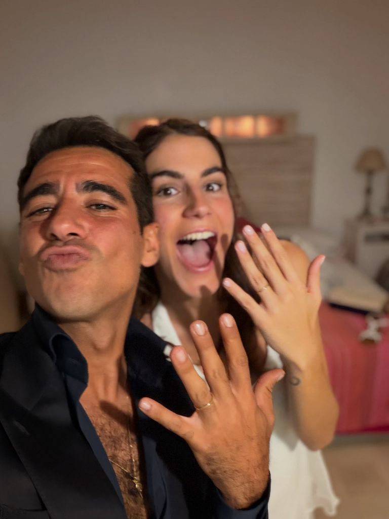 Una de las imágenes con las que Blanca Llandres ha celebrado su primer aniversario de casada con Alberto Herrera