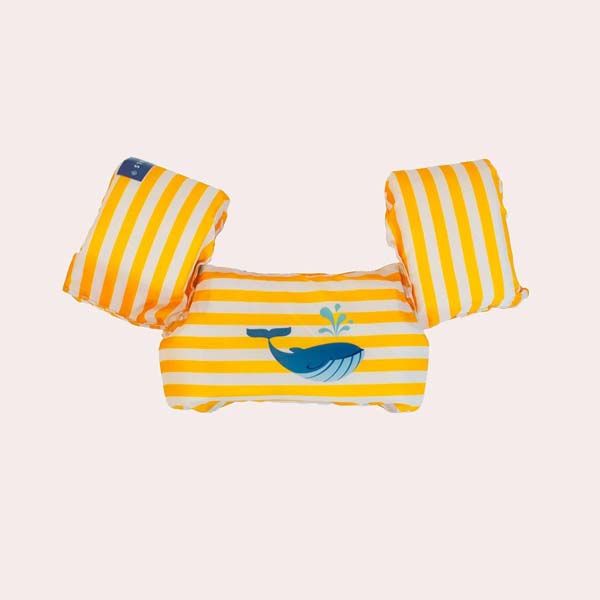 Chaleco con Manguitos Whale Yellow de Swim Essentials