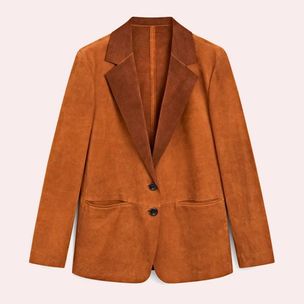 Americana fluida piel ante