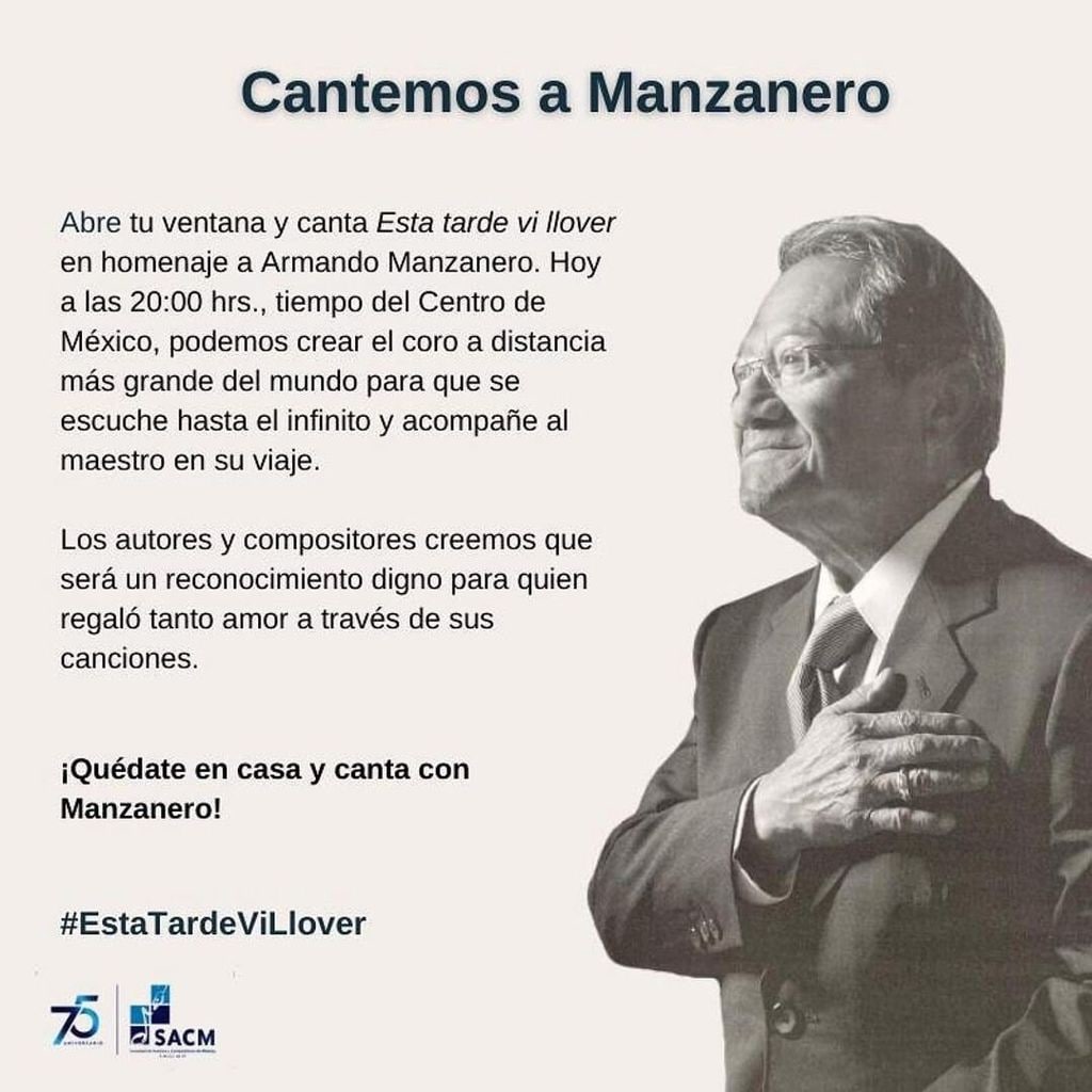 Homenaje a Armando Manzanero