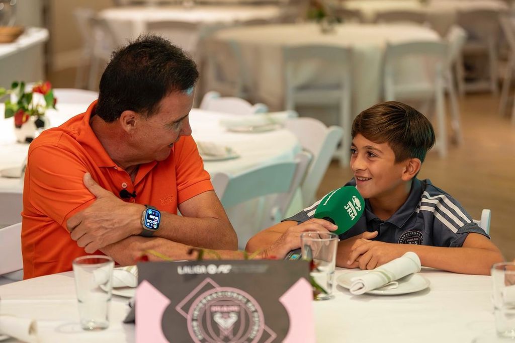 José Ramón de la Morena entrevista a Thiago Messi