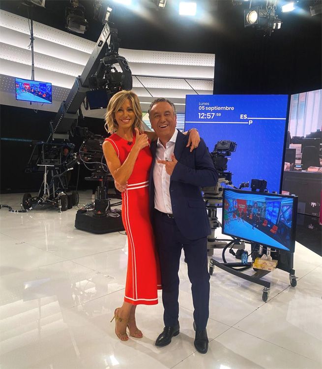 Susanna Griso y Roberto Brasero
