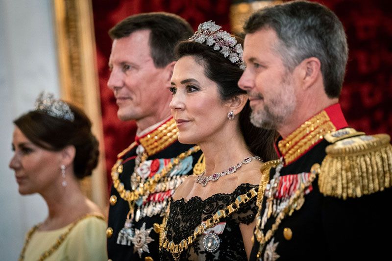 Federico de Dinamarca, Mary de Dinamarca, Joaquín de Dinamarca y  Marie de Dinamarca