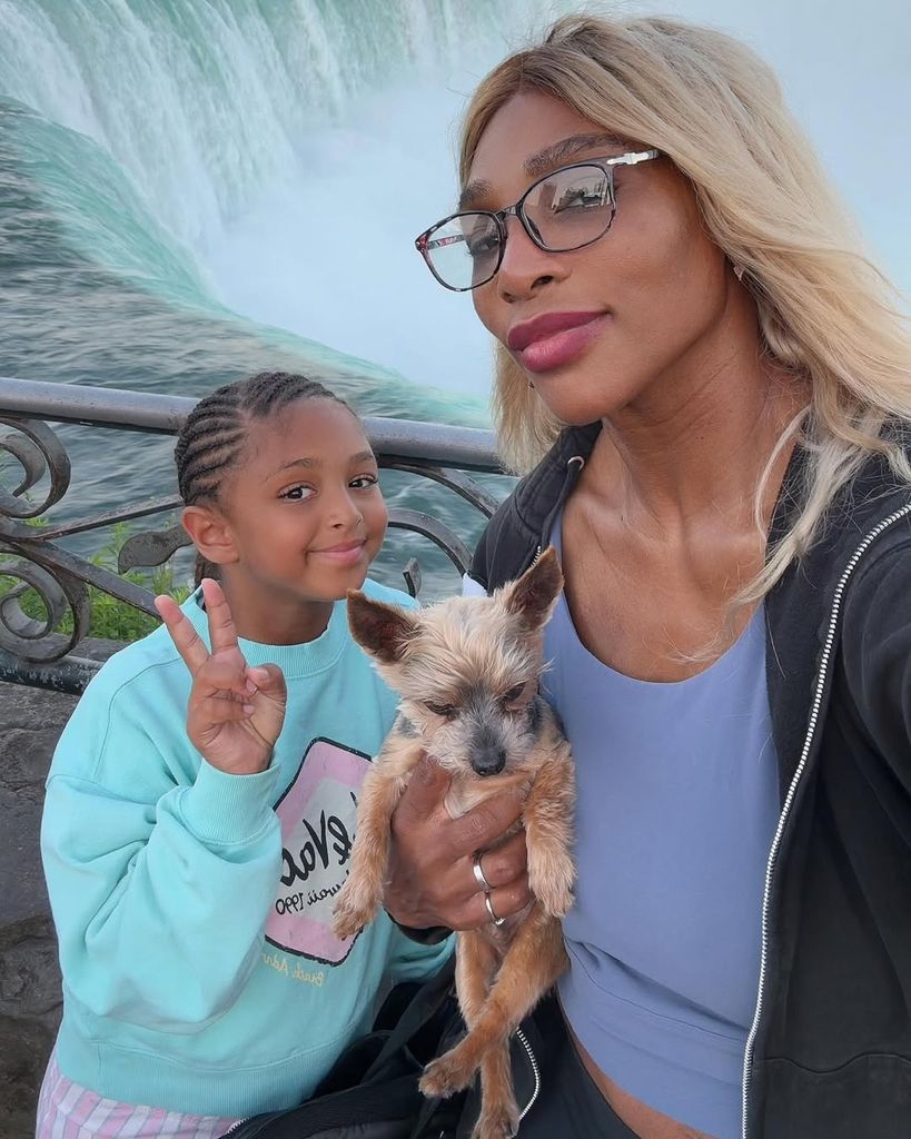 Serena Williams y su hija mayor están emocionadas por esta aventura juntas 