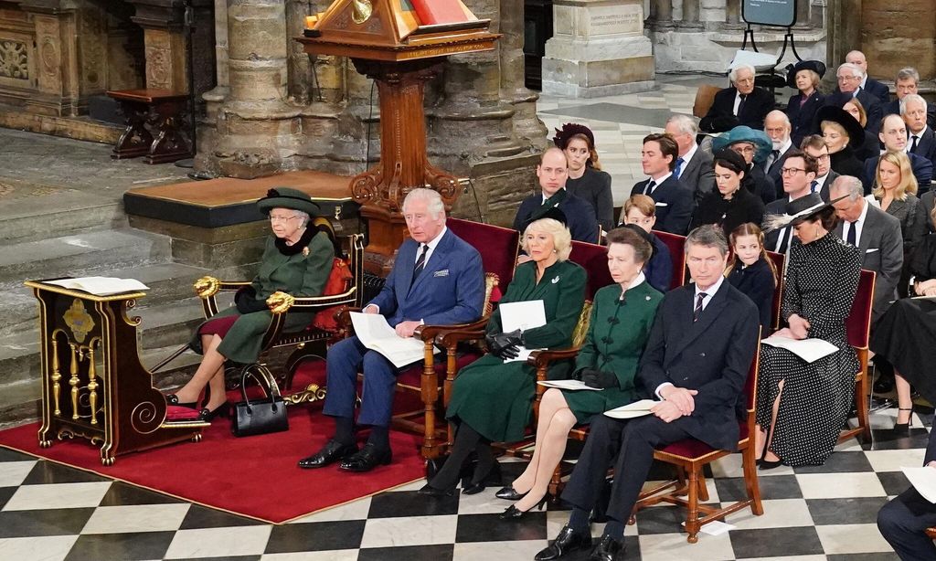 Royals attend Prince Philip memorial service