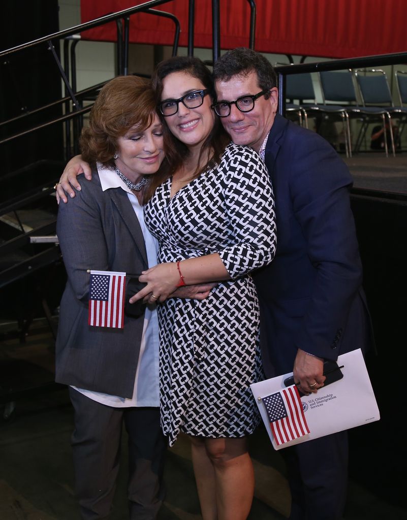 Angelica Maria, madre de Angelica Vale, y Otto Padrón 