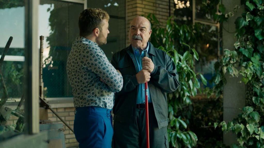 Antonio Resines forma parte del elenco de 'Sin gluten' dando vida al conserje de la escuela