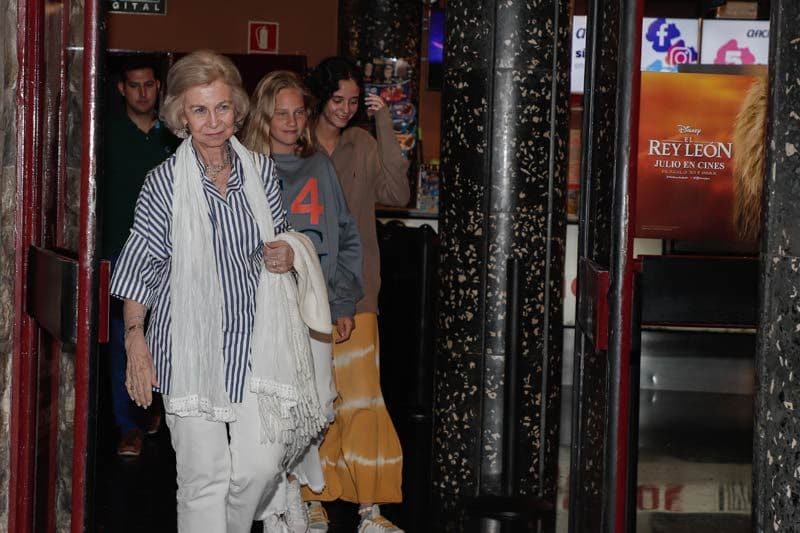 Reina Sofía, Irene Urdangarin y Victoria de Marichalar