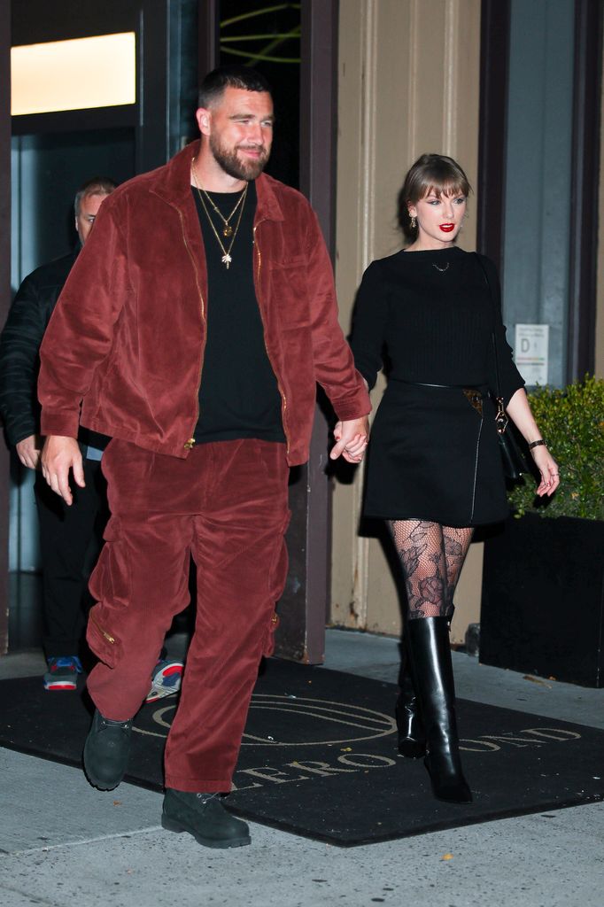 Taylor Swift y Travis Kelce 