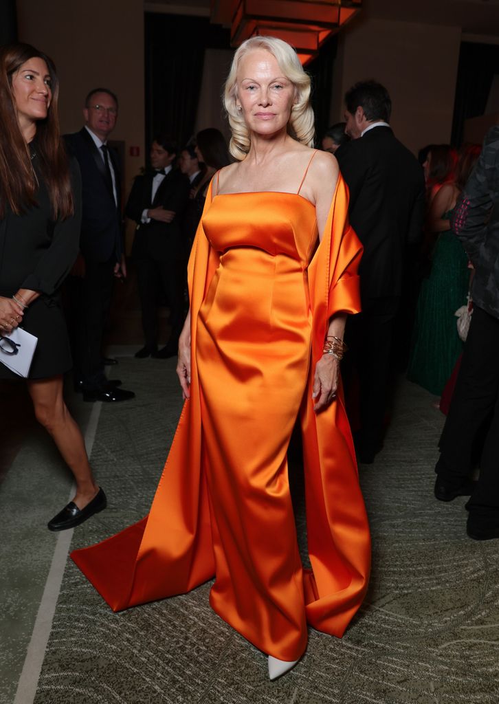 Pamela Anderson se encuentra en Venecia en marco de la 83 edición del Festival de Cine.