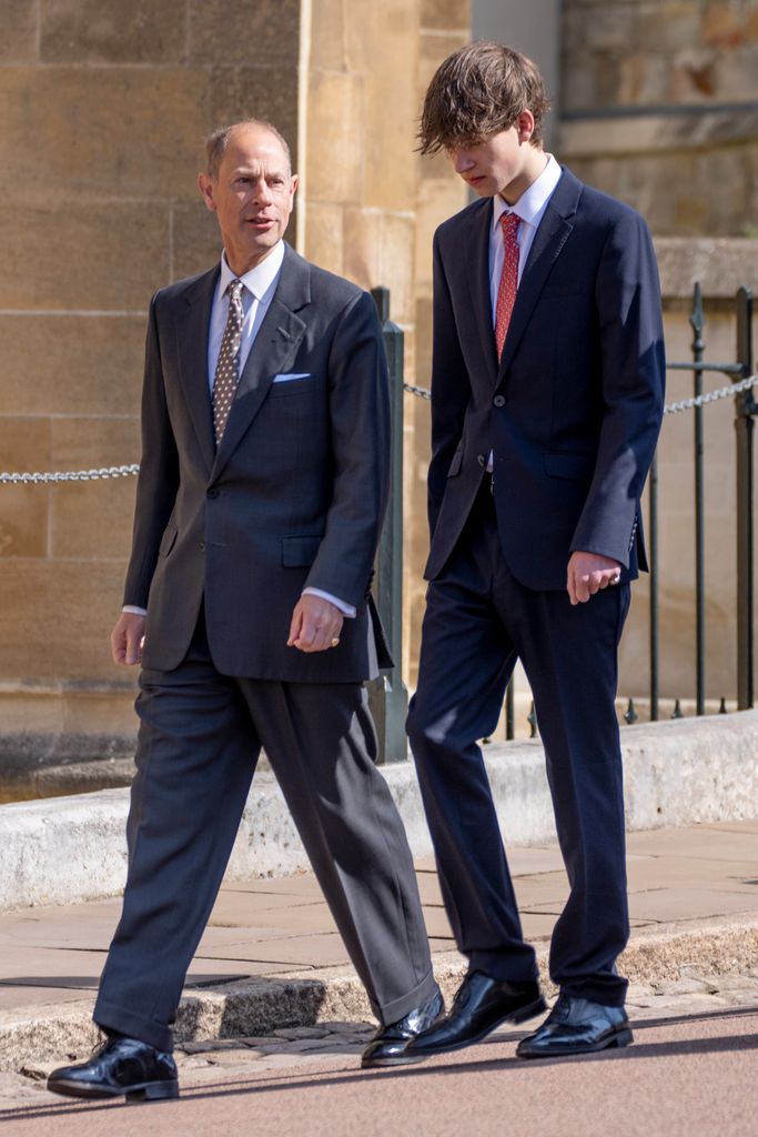 Príncipe Edward, Duque de Edimburgo y James, Conde de Wessex 