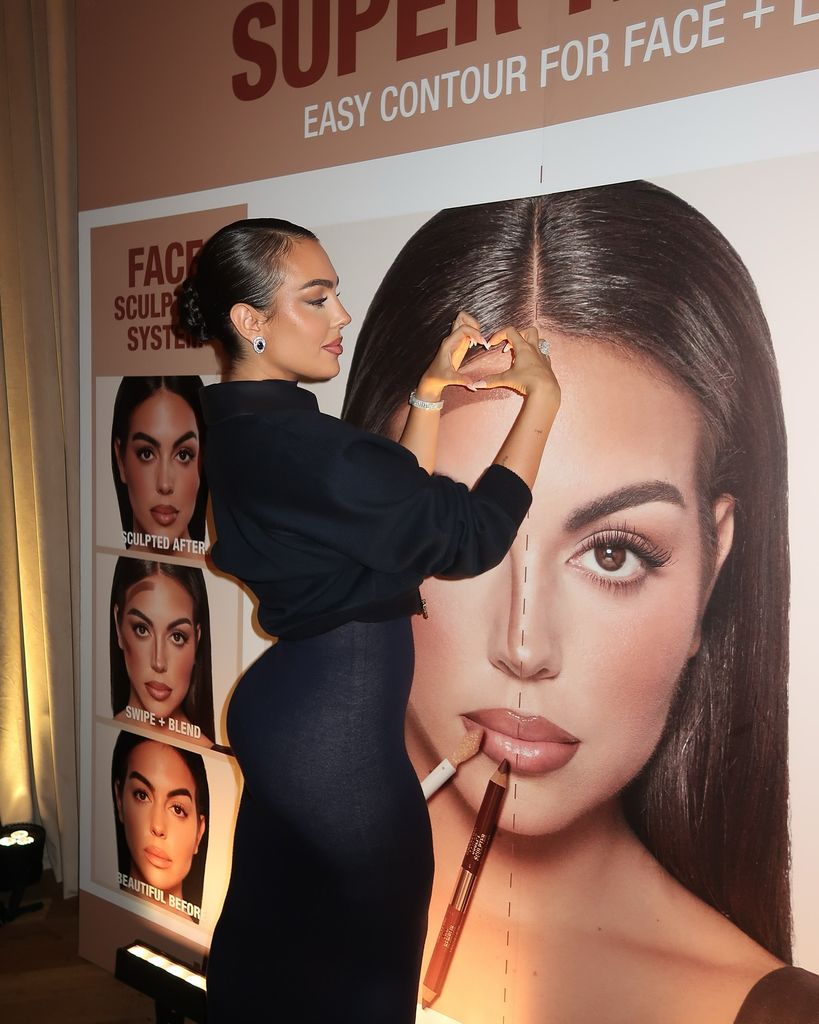 Georgina Rodríguez protagoniza una nueva campaña de Charlotte Tilbury.
