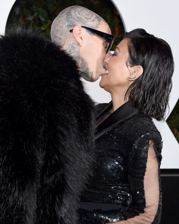 Kourtney Kardashian y Travis Barker 